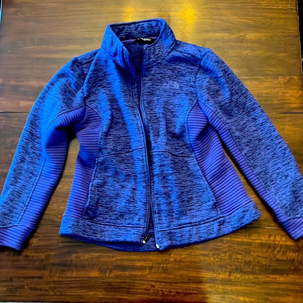 North face purple jacket size M